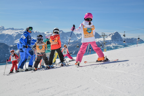 scuola sci san vigilio plan de corones Kronplatz corso collettivo sci alpino 1